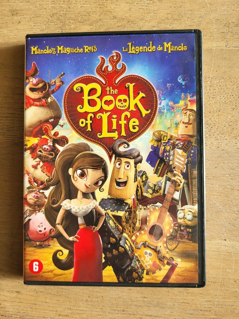 The Book of Life - Manolo's Magische Reis DVD, Animatie, Nederlands, Inclusief doosje, Ophalen of Verzenden