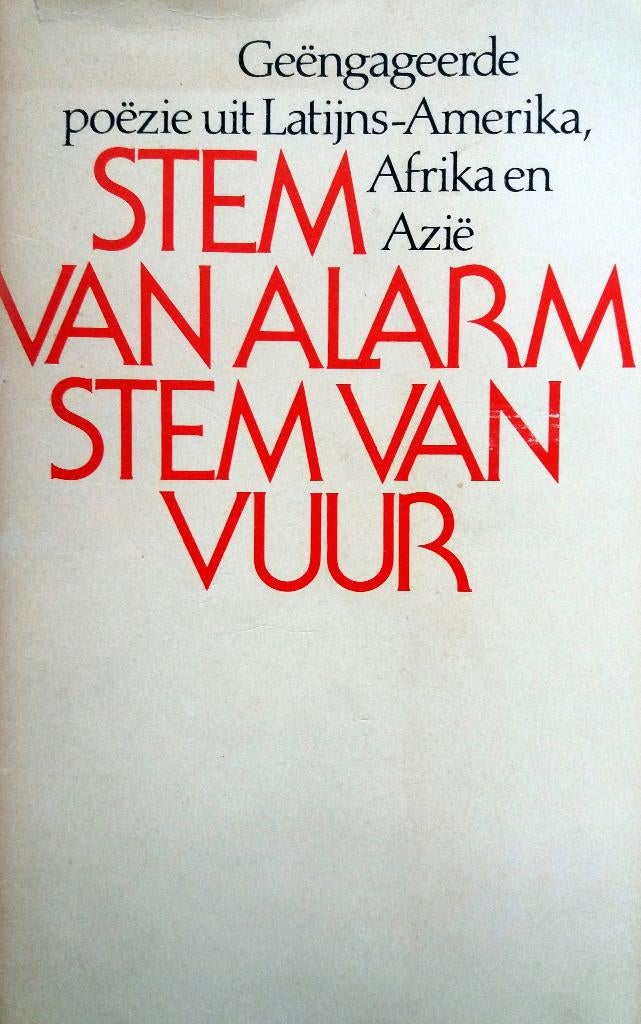 Stem van alarm stem van vuur, Ophalen of Verzenden, Gelezen, Wereld overig