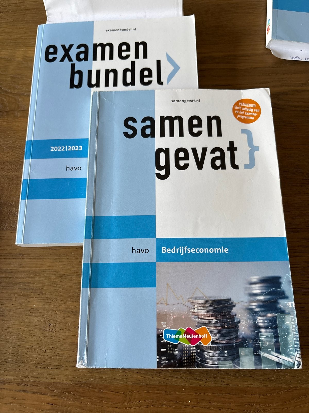 Examenbundel & Samengevat Havo Bedrijfseconomie 2022/2023, Ophalen of Verzenden, Gamma, Zo goed als nieuw, HBO