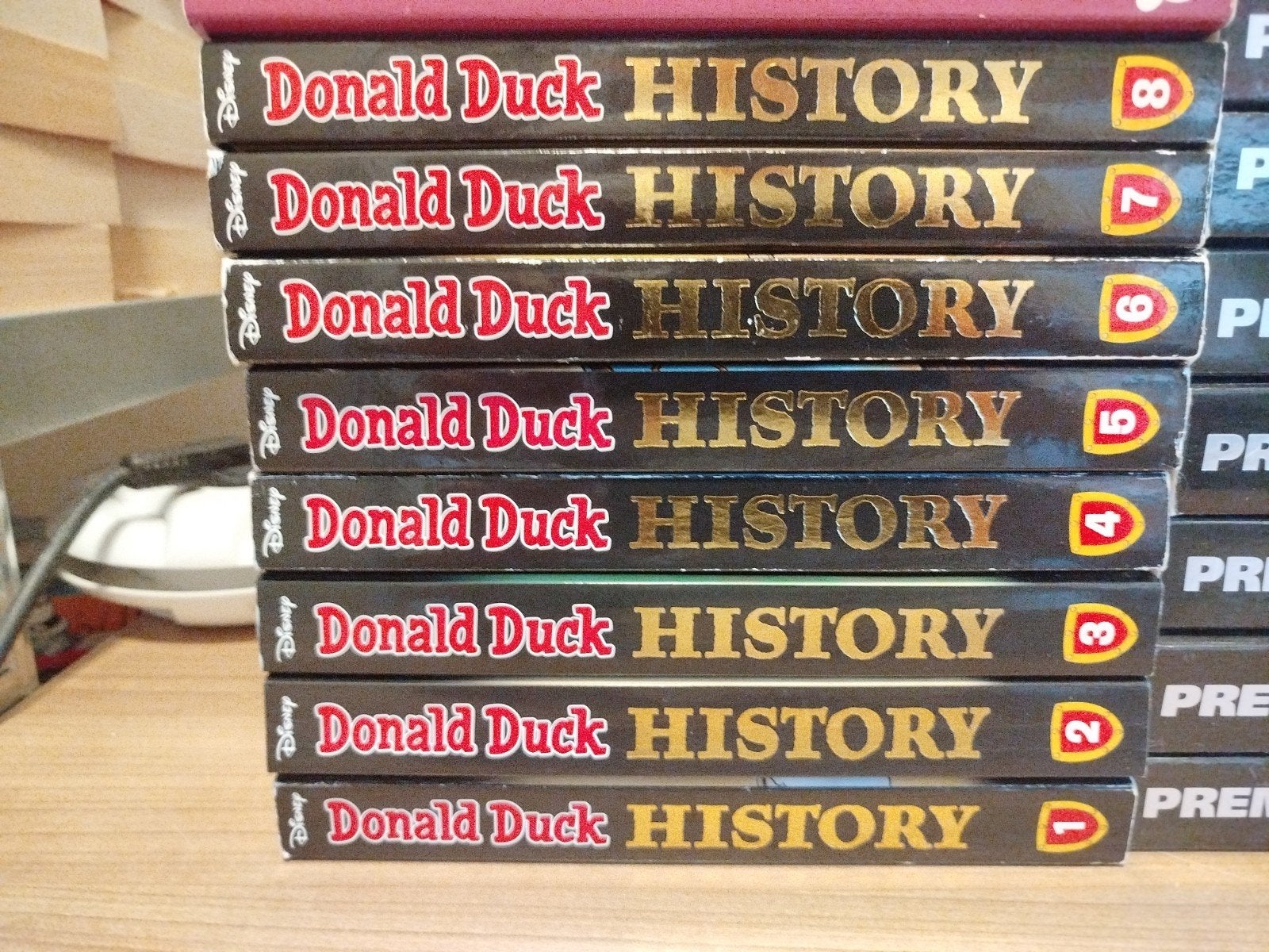 prachtige complete set Donald Duck history pocket 1 tm 8, Boeken, Complete serie of reeks, Europa, Ophalen of Verzenden, Zo goed als nieuw