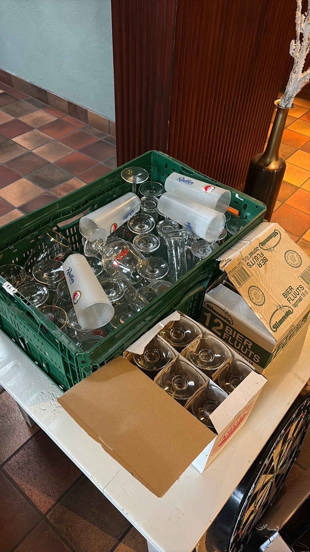 Bierglazen, Verzamelen, Ophalen, Zo goed als nieuw, Bierglas