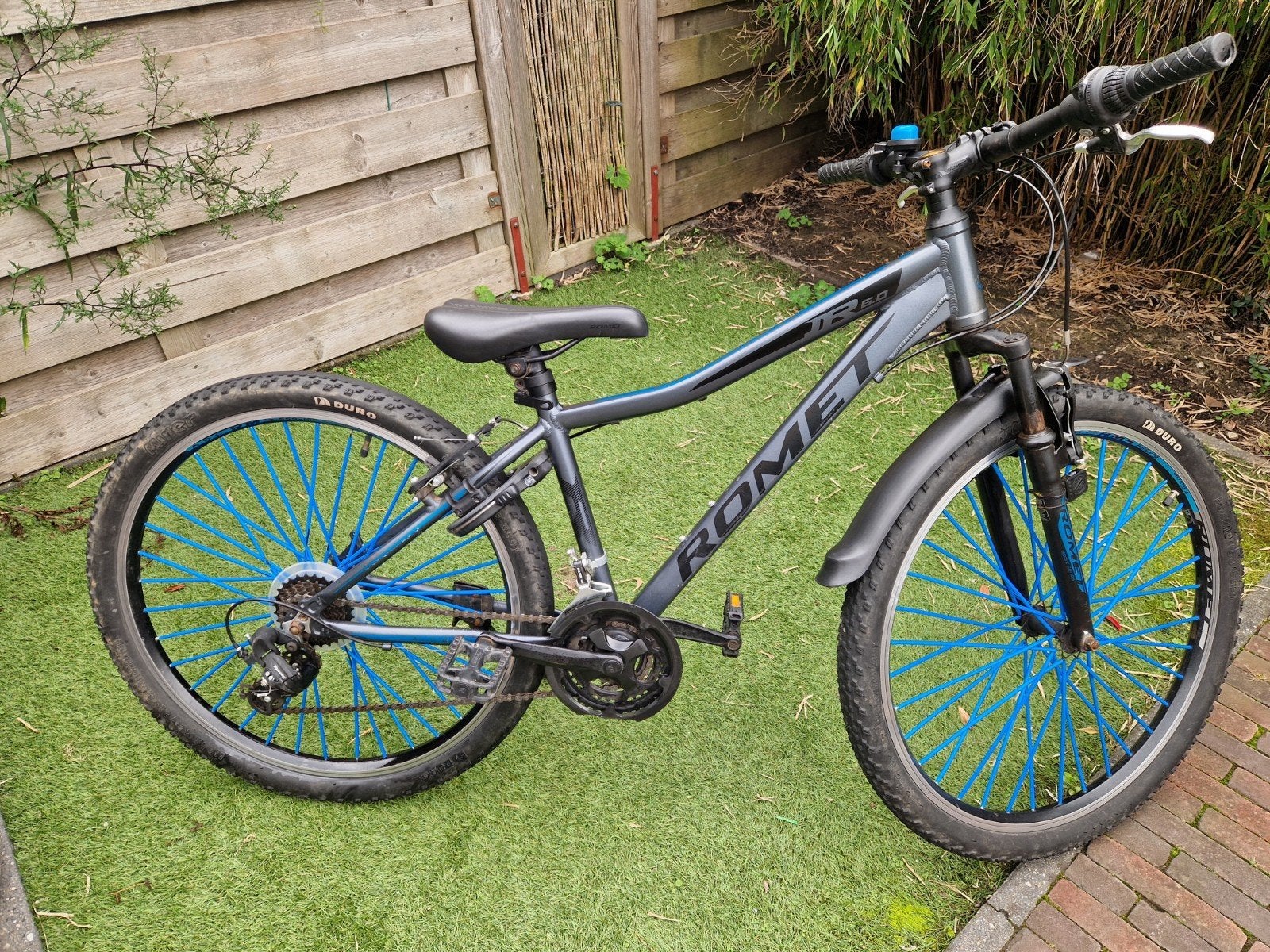 Romet Rambler Sportline 26 inch kindermountainbike, 20 inch of meer, Gebruikt, Schijfrem, Ophalen