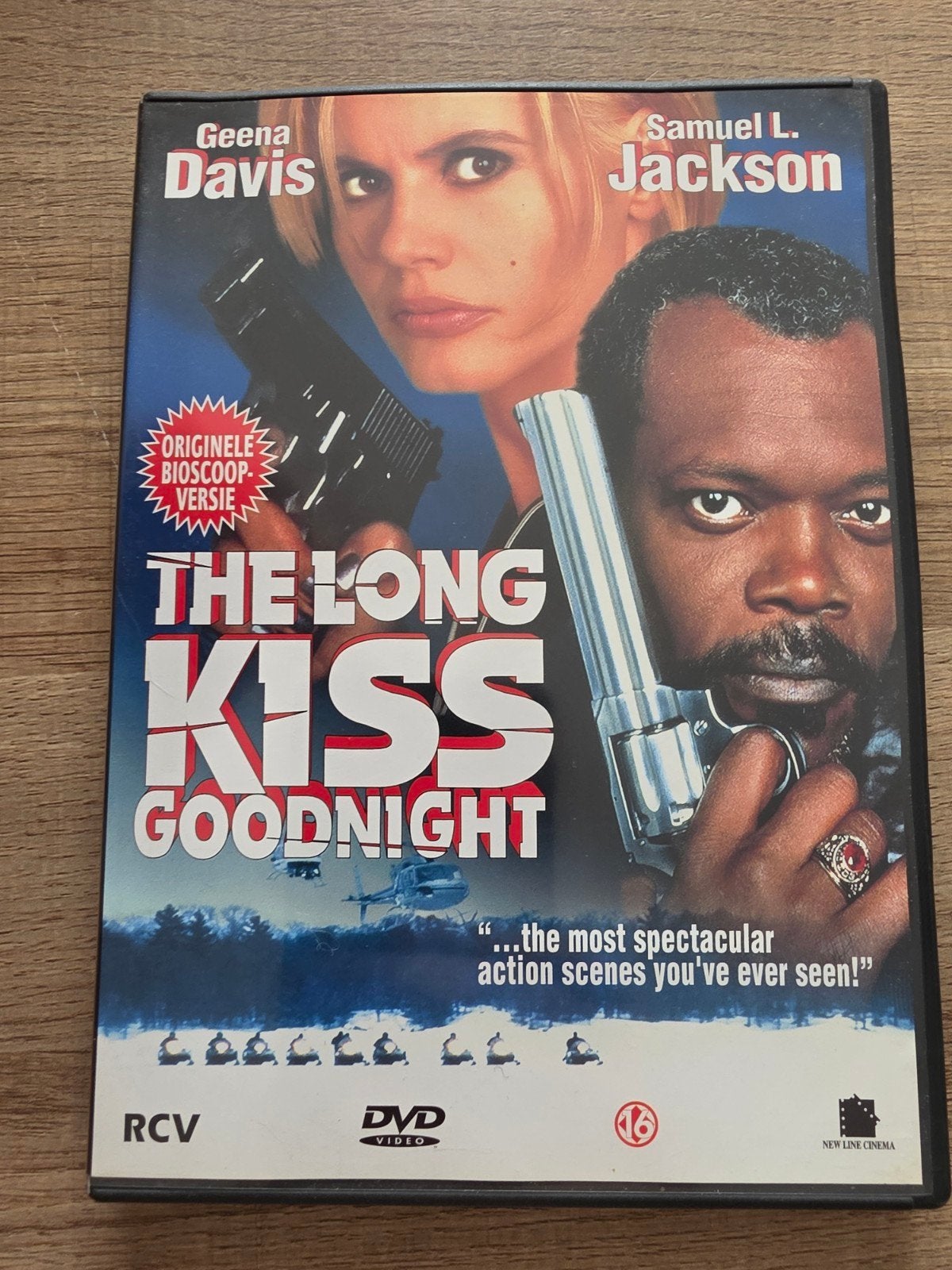 The long kiss goodnight , 1996 , Samuel L jackson, Vanaf 16 jaar, Ophalen of Verzenden, Zo goed als nieuw
