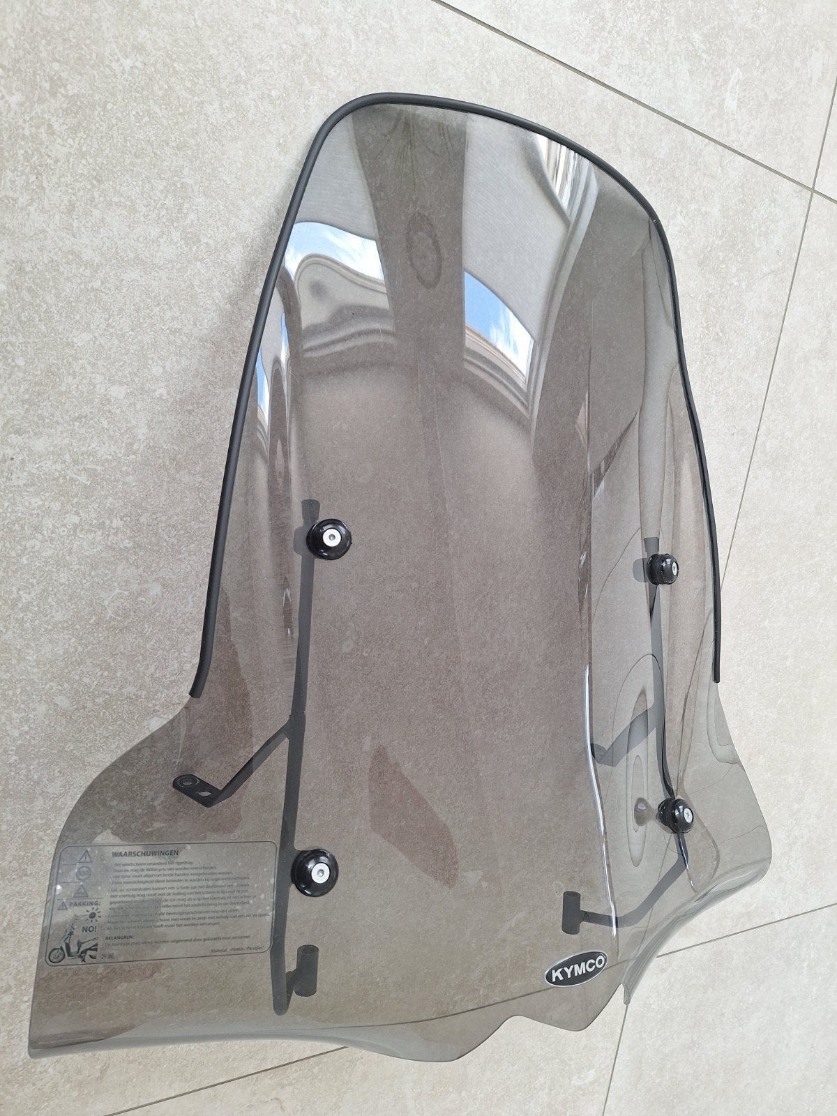 Mooi hoog windscherm van Kymco agility. Half donker., Ophalen of Verzenden, Zo goed als nieuw, Overige typen, Kymco