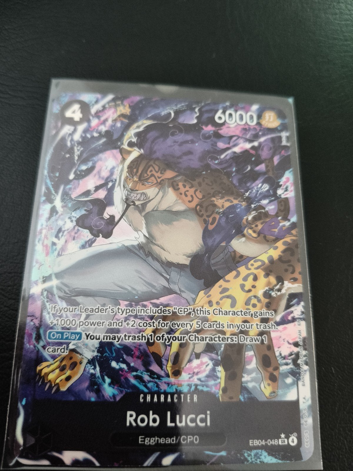 One piece Rob lucci eb04-048, Ophalen of Verzenden