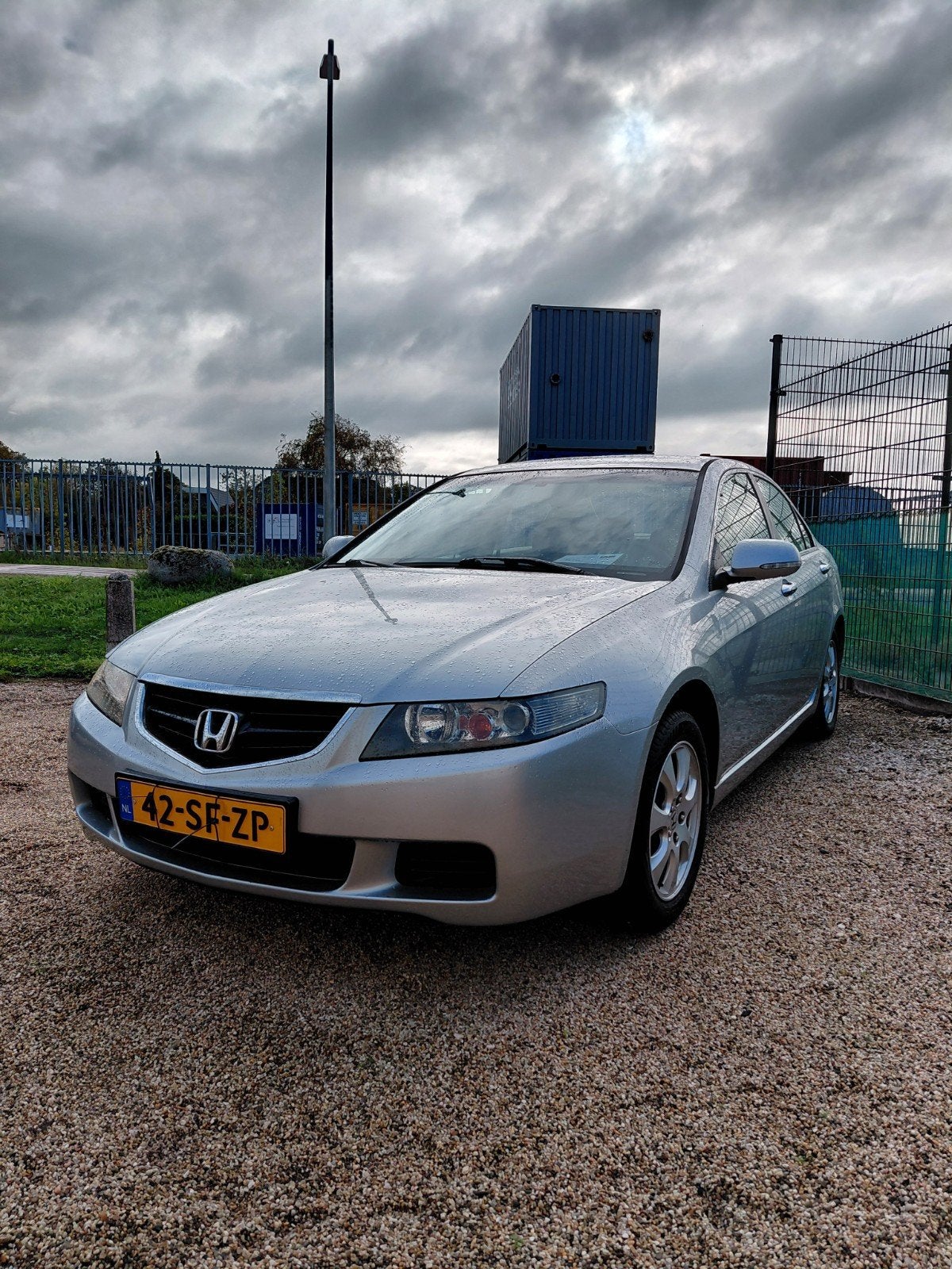 Honda Accord 2.0 I Sedan Comfort 2005 Grijs, Auto's, 1998 cc, Stof, Zwart, 4 cilinders