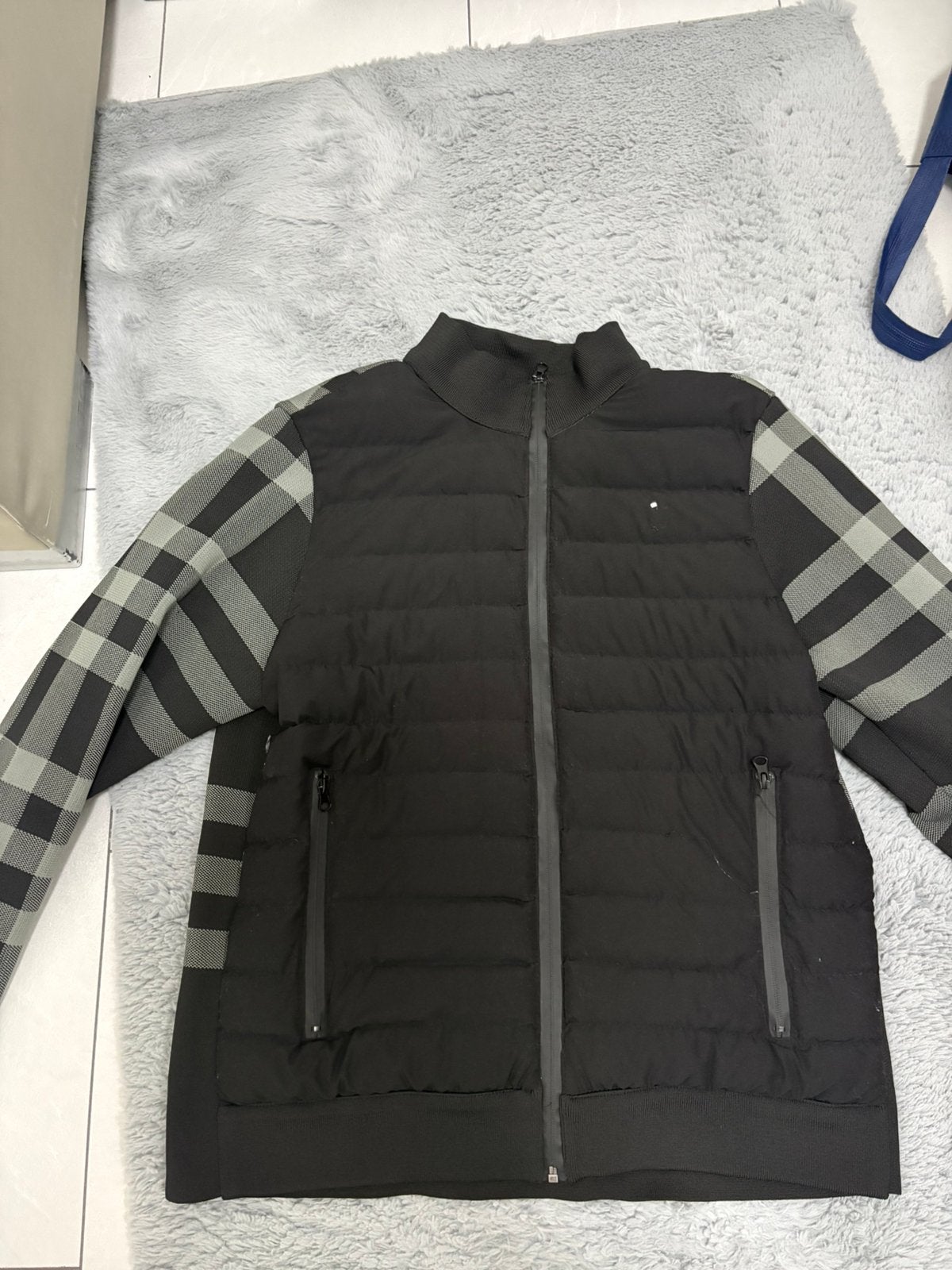 Burberry jaa, Ophalen of Verzenden, Zo goed als nieuw, Zwart