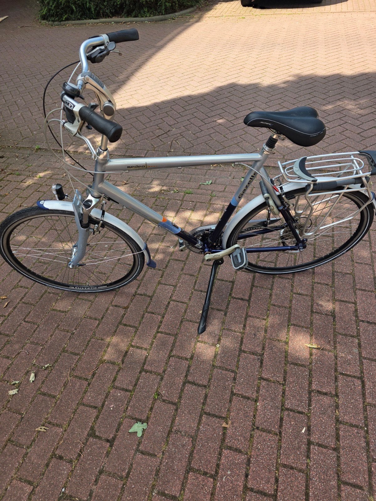Gazelle medeo heren fiets 65cm frame nw onderdelen, 65 cm of meer, Ophalen, Gazelle
