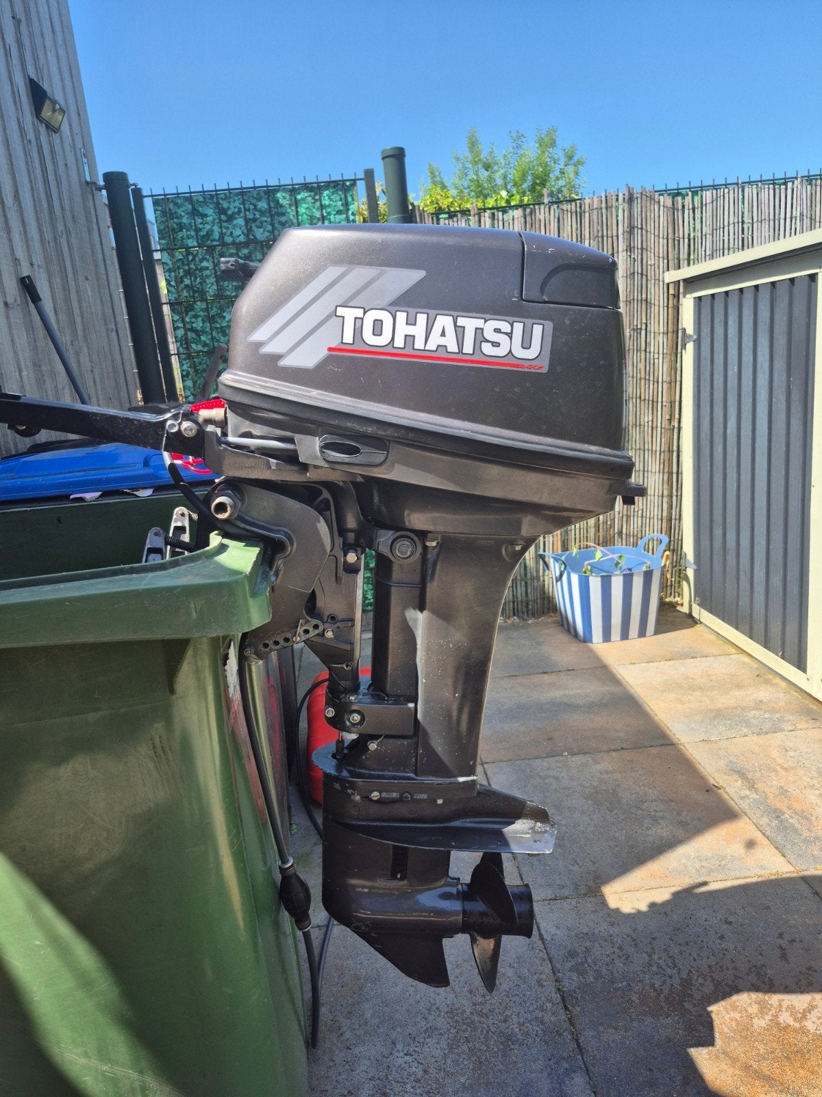 Tohatsu 18 PK 2 takt kortstaart elektrische start, Ophalen of Verzenden, Gebruikt