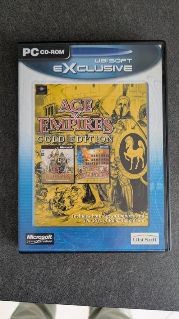 Age of Empires Gold Edition, Spelcomputers en Games, Games | Pc, 1 speler, Ophalen of Verzenden, Zo goed als nieuw, Strategie en Constructie