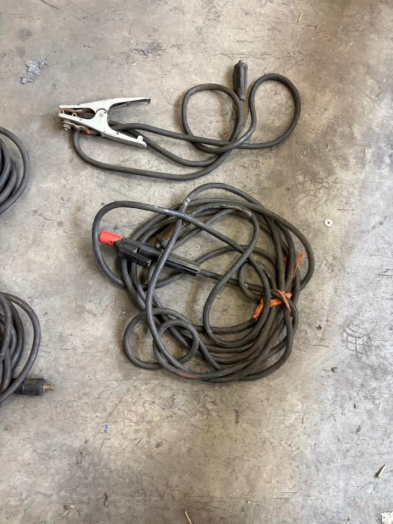 Laskabels dikke uitvoering 95 mm² doorsnede + hijsmagneet, Ophalen, Gebruikt, 250 ampère of meer, Overige typen