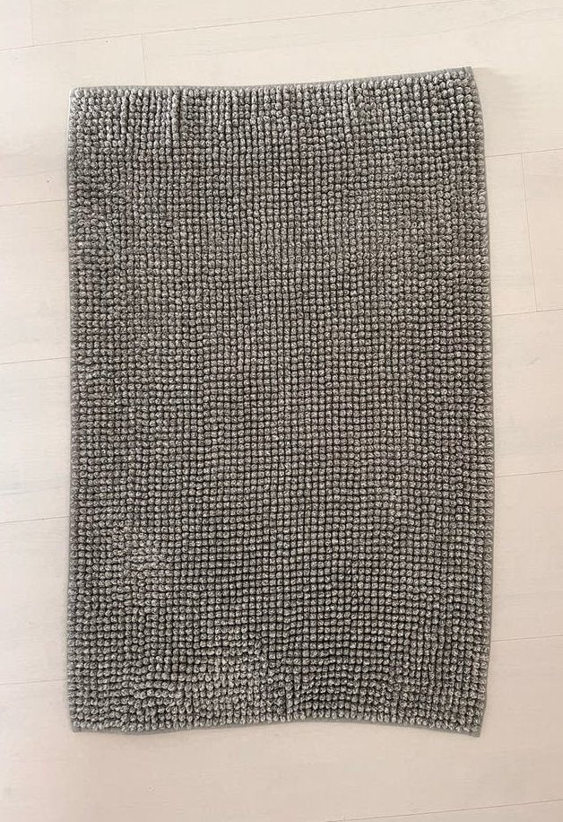 IKEA TOFTBO Badmat Grijs 50x80 cm, IKEA, Ophalen of Verzenden, Zo goed als nieuw, Badmat