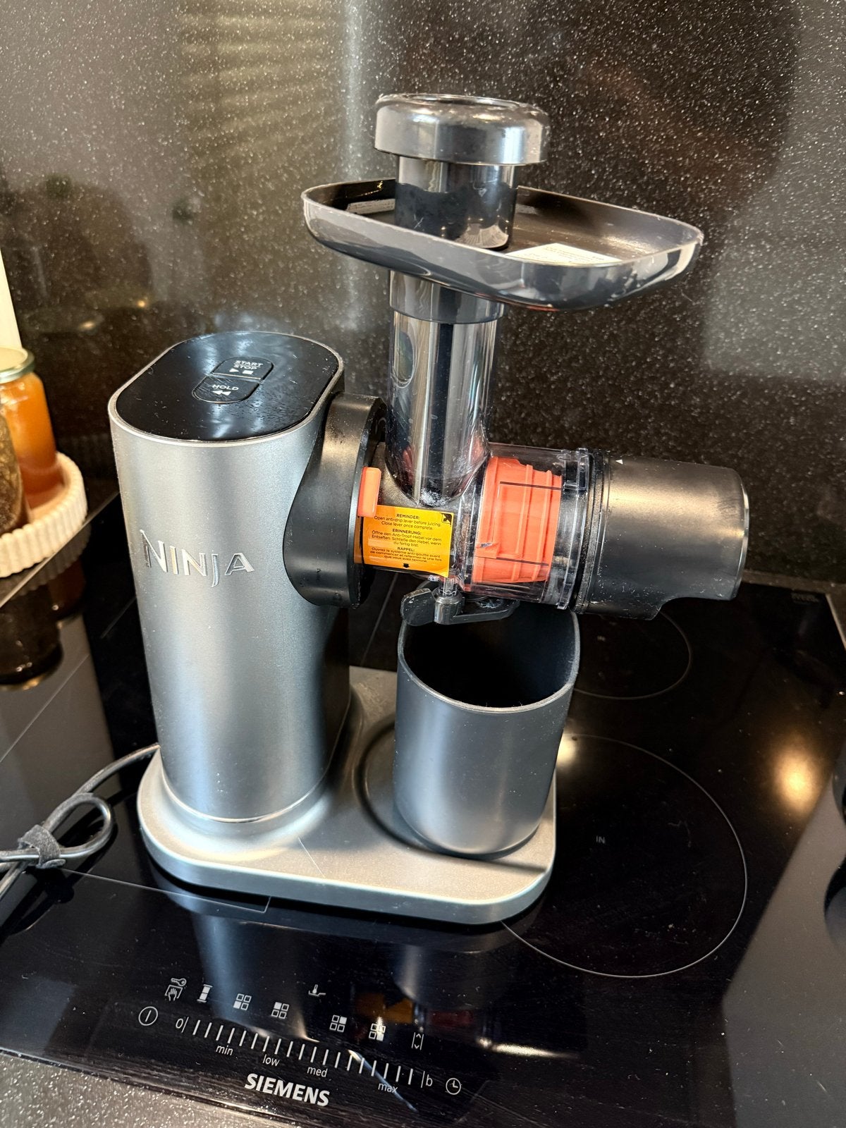 Ninja NeverGlog Cold Press 3-in-1 Juicer - ZGAN, Witgoed en Apparatuur, Juicers, Ophalen of Verzenden, Zo goed als nieuw, Elektrisch