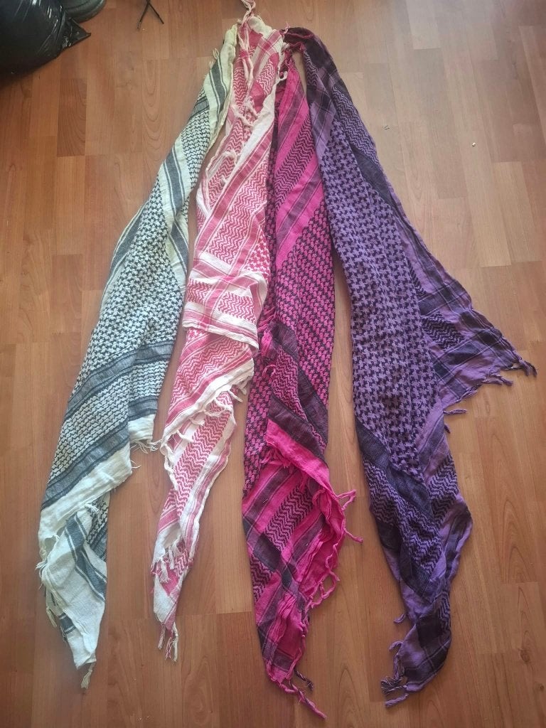 arafat sjaal, Ophalen of Verzenden, Zo goed als nieuw, Overige maten, Sjaal
