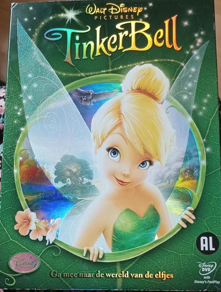 Dvd - Tinkerbell + Boekje, Cd's en Dvd's, Dvd's | Tekenfilms en Animatie, Zo goed als nieuw, Overige soorten, Tekenfilm, Alle leeftijden