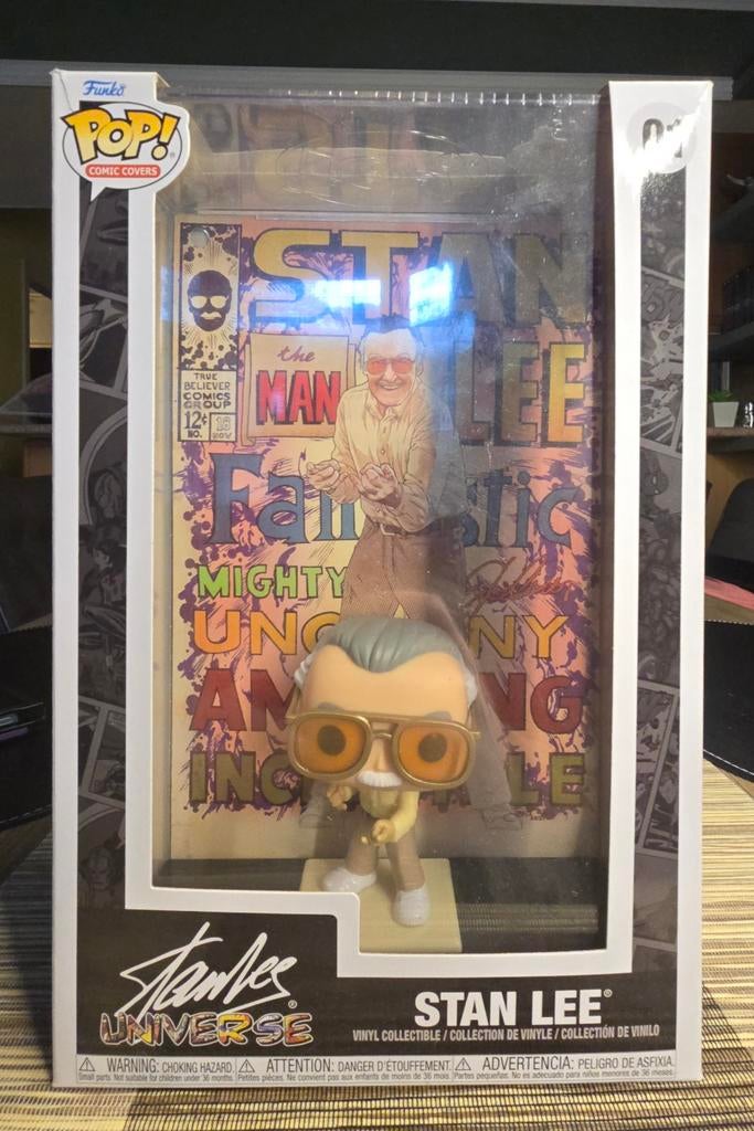 Funko Pop! Comic Cover - Marvel - Stan Lee #01, Ophalen of Verzenden, Zo goed als nieuw