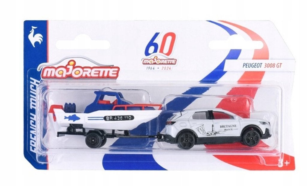 Majorette: French Touch: Peugeot 3008 GT 1:64, ., Nieuw, Ophalen of Verzenden, .