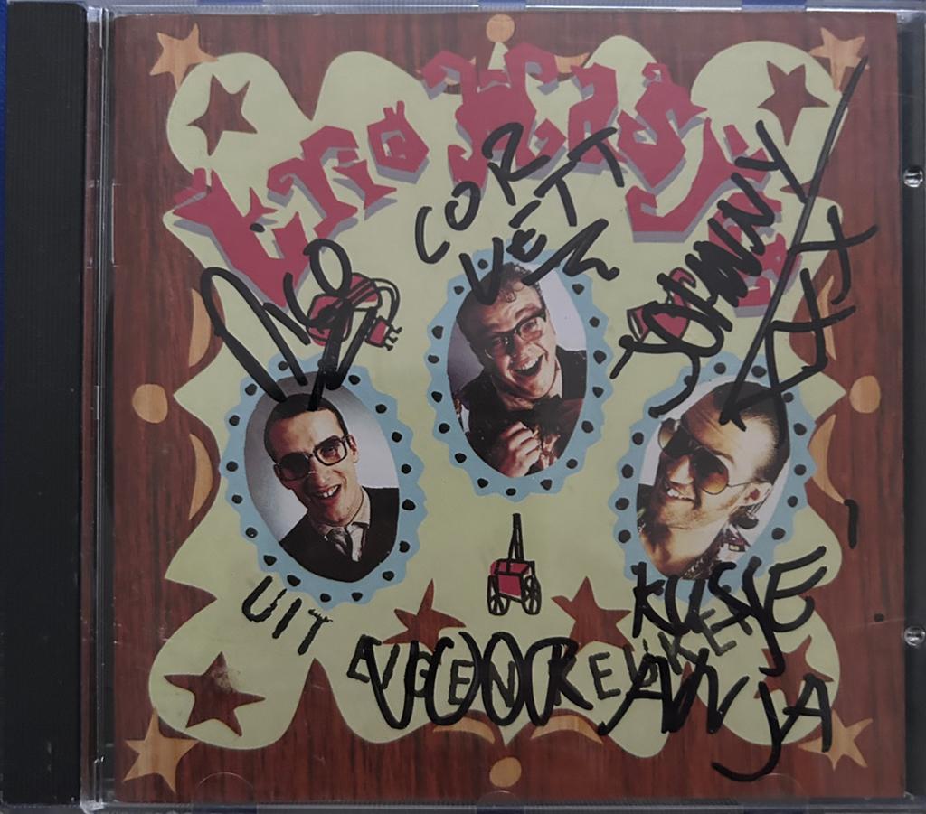 Trio Hasjee Cd met Handtekeningen, Ophalen of Verzenden, Gebruikt, Levenslied of Smartlap