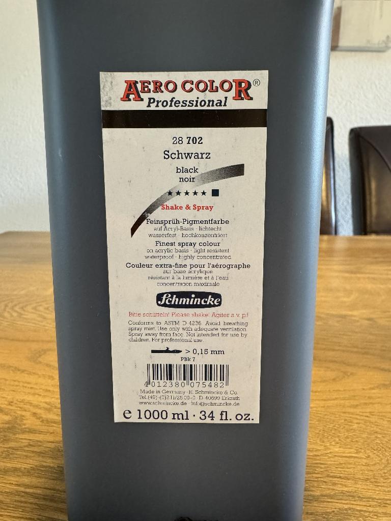 Aero Color Professional 28702 1 liter, Ophalen of Verzenden, Nieuw, Acrylverf