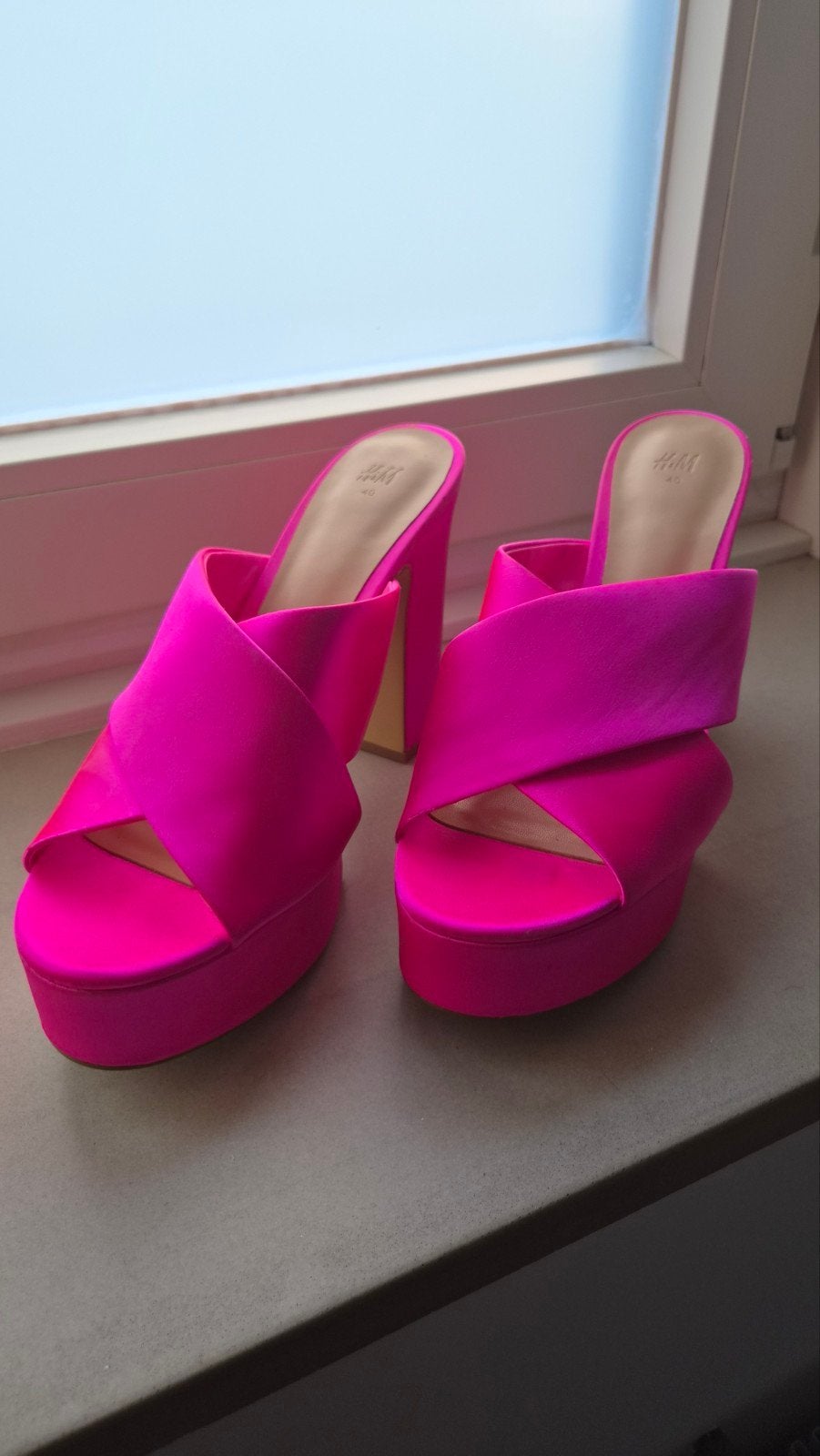 Knal roze "Barbie" hakken!, Ophalen, H&M, Sandalen of Muiltjes, Roze
