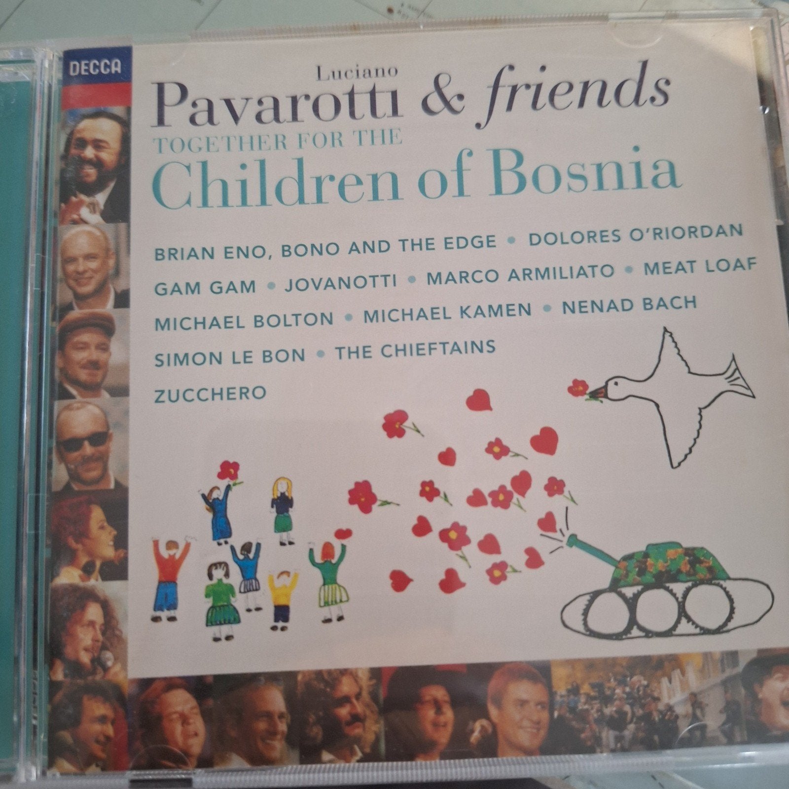 Pavarotti & Friends - Together for the Children of Bosnia, Cd's en Dvd's, Ophalen of Verzenden, Gebruikt, Album, Inclusief doosje