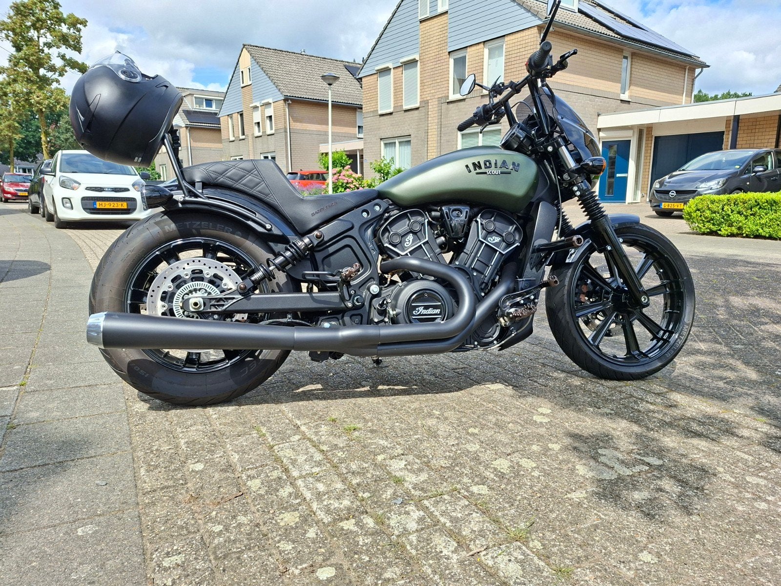 Indian scout bassani 2 in 1, Motoren, Ophalen of Verzenden, Nieuw