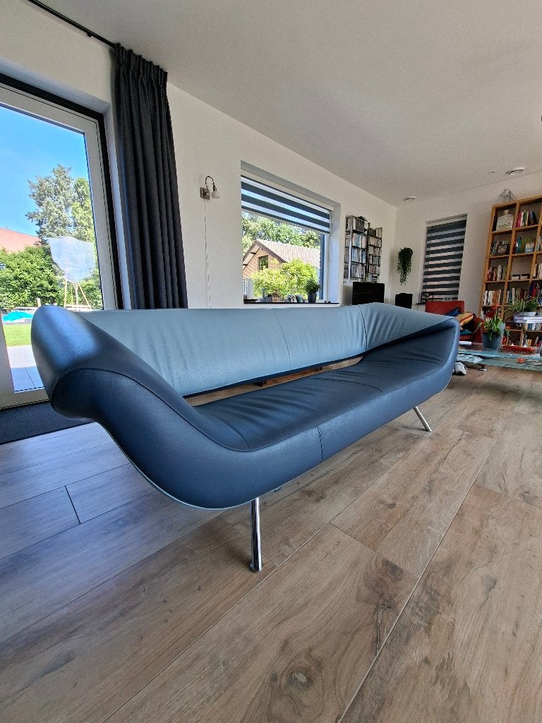 Unieke tweekleurige Leolux Arabella 2,5 zits bank, Ophalen, Overige maten, Design, 75 tot 100 cm