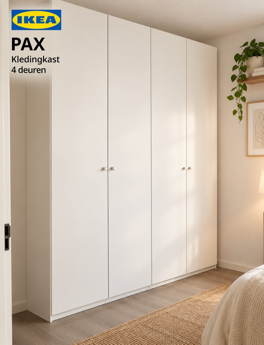 IKEA PAX Kledingkast - 236x200x35 cm, Ophalen, Gebruikt, 200 cm of meer, 150 tot 200 cm