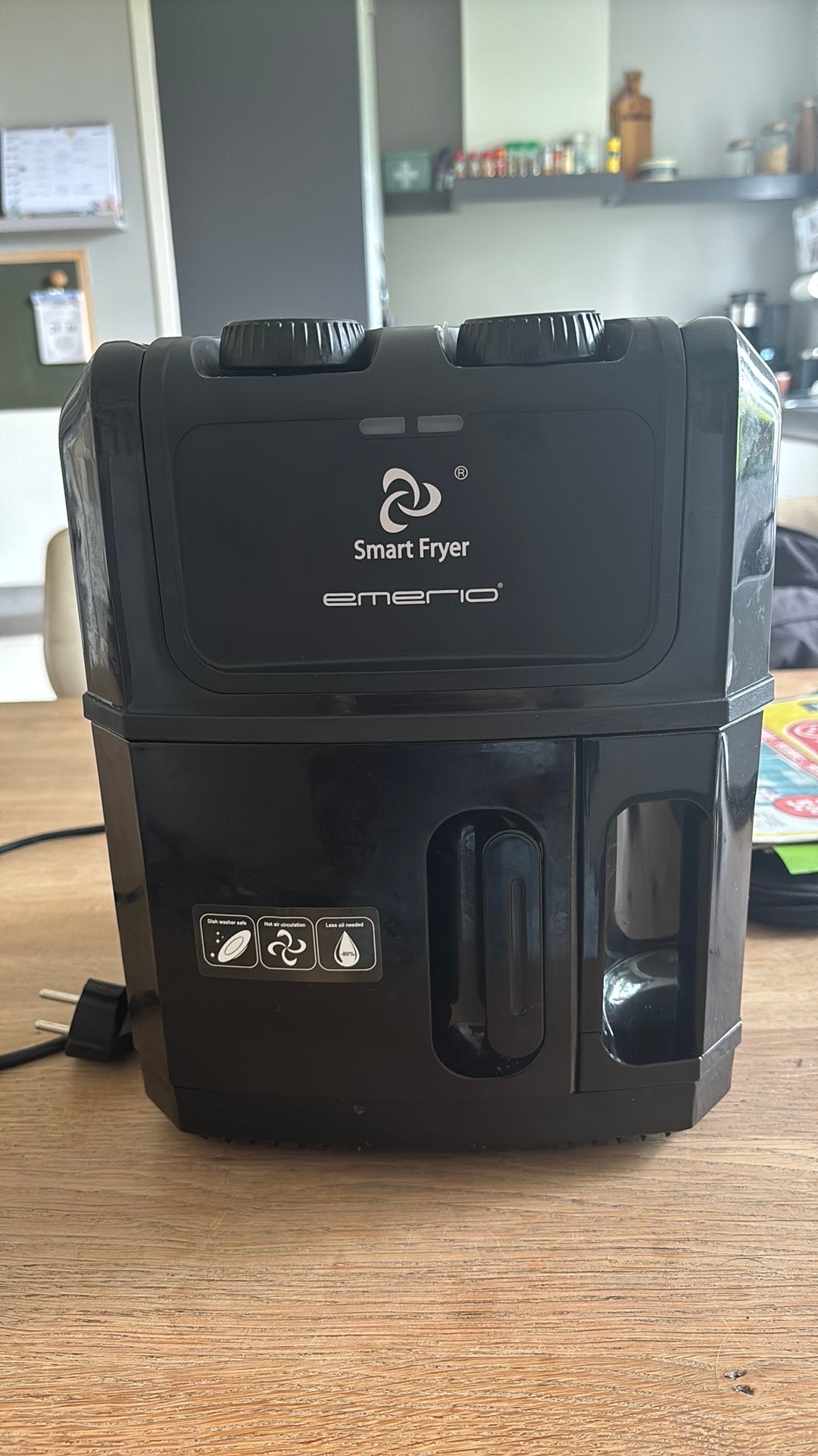 Emerio Smart Fryer Airfryer – Gebruikt, in goede staat, Ophalen of Verzenden, Gebruikt, Airfryer