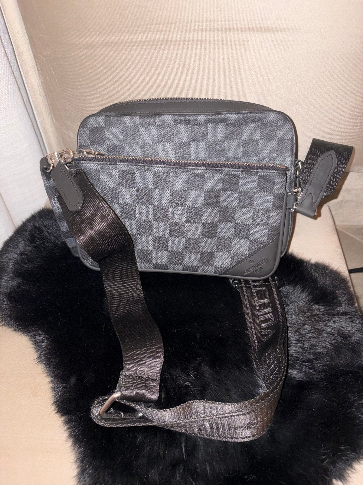 Nieuwe Heren Tas - Stijlvol en Praktisch, Ophalen of Verzenden, Nieuw, Zwart, Overige merken