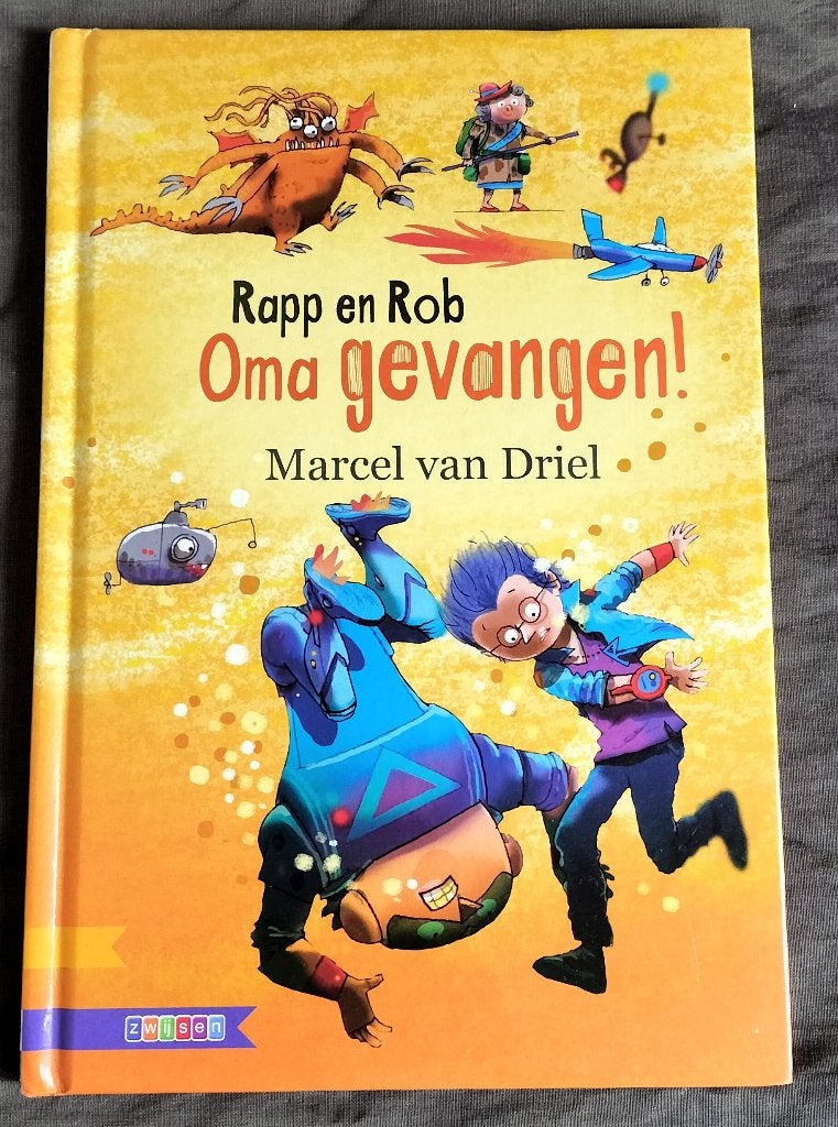 Marcel v Driel - Rapp en Rob - Oma gevangen! / B.O.J. 7+, M4