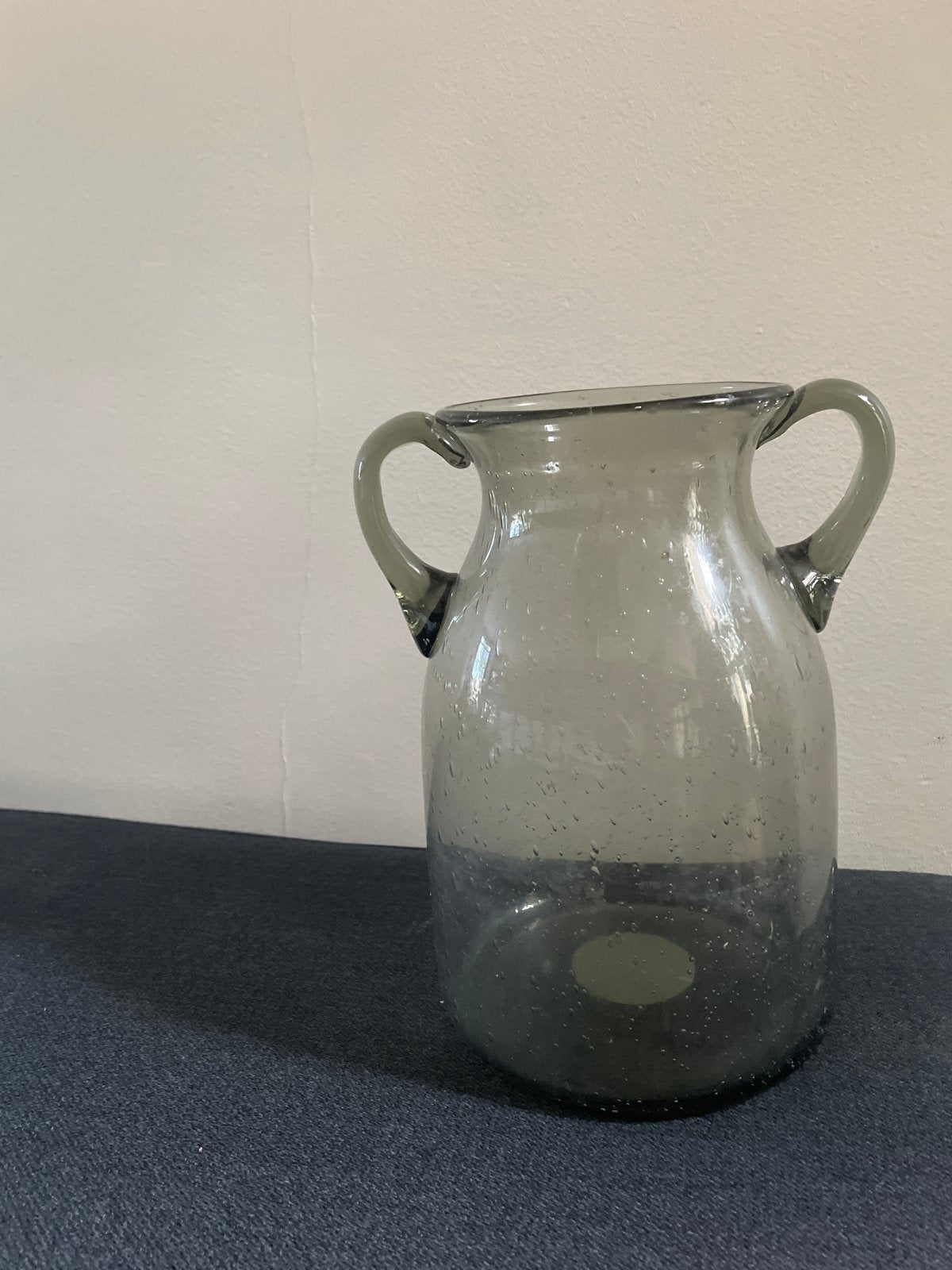 Blokker Ricky Vaas - Grijs Glas met Oortjes, Ophalen