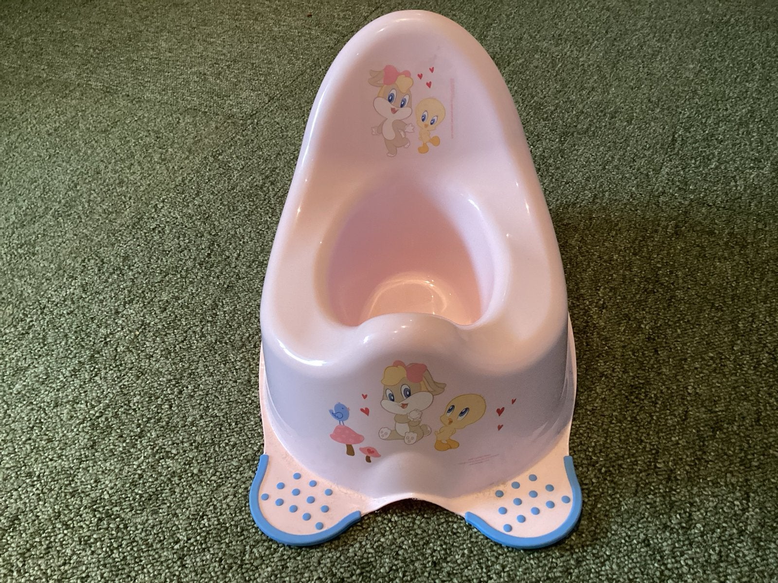 Roze baby potje met schattige diertjes, Kinderen en Baby's, Ophalen of Verzenden, Gebruikt