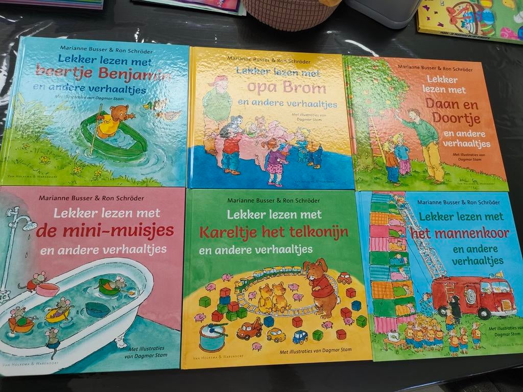 Lekker lezen met ... Marianne Busser en Ron Schröder, Ophalen of Verzenden, Zo goed als nieuw, Fictie algemeen