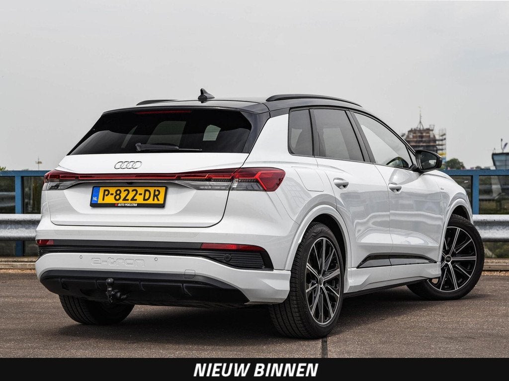 Audi Q4 e-tron 40 Launch edition S Competition 77 kWh | Trek, Auto's, Automaat, Achterwielaandrijving, Gebruikt, 495 min