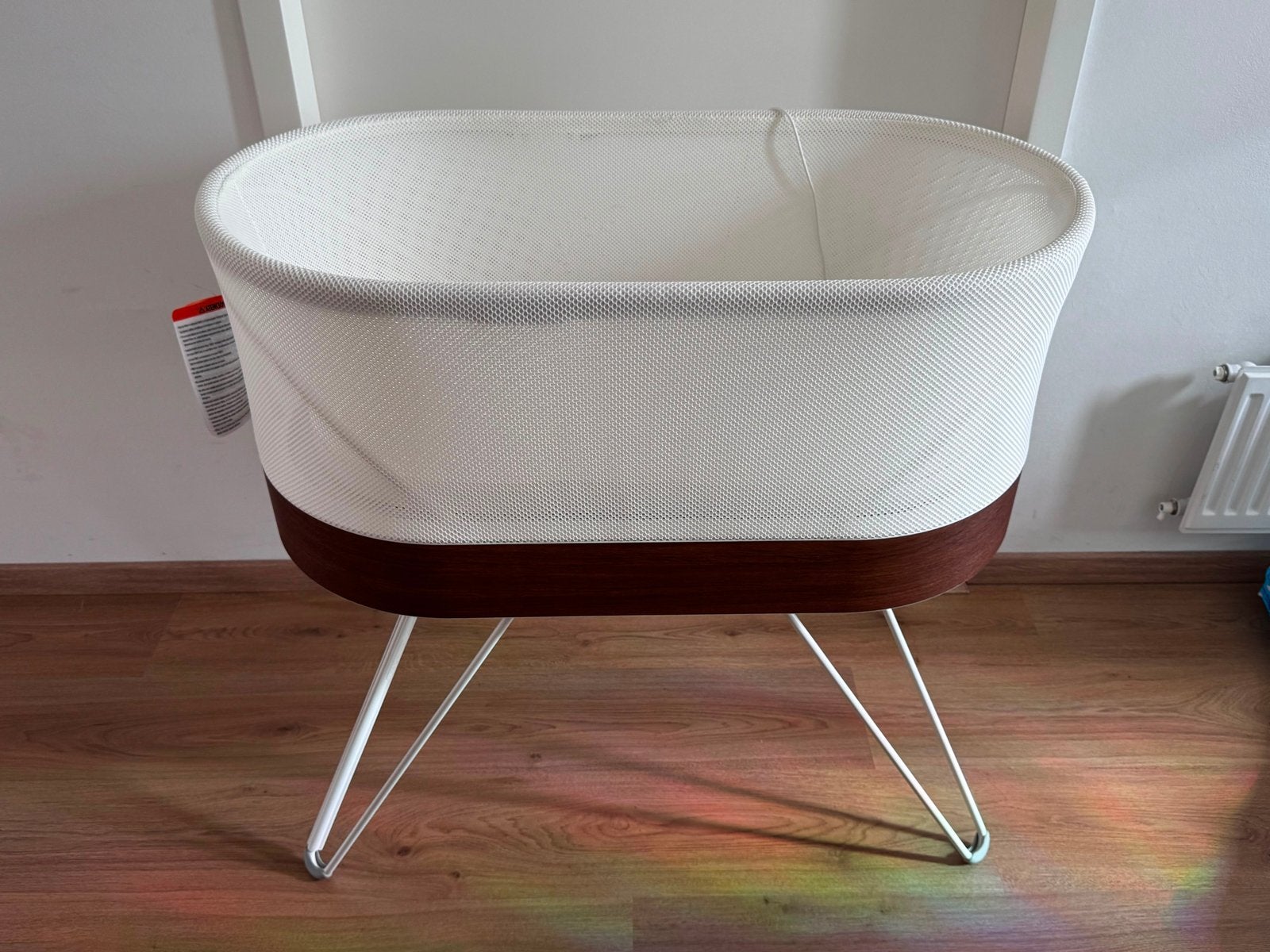 Snoo Smart Sleeper Wieg met 6 Swaddles (2xS, 2xM, 2xL), Ophalen, Zo goed als nieuw, Wieg