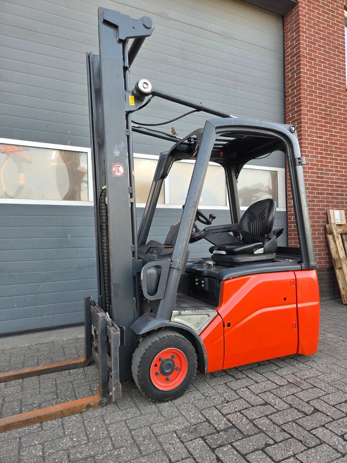 Heftruck Linde E14 Duplex Sideshift Freelift 2100 uur!, Linde, Heftruck, Ophalen of Verzenden, 1000 tot 2000 kg