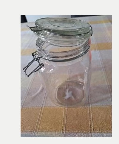 INMAAKPOT, glas, 1,5 liter, Ophalen, Met deksel, Pot, Bus of Blik, Glas