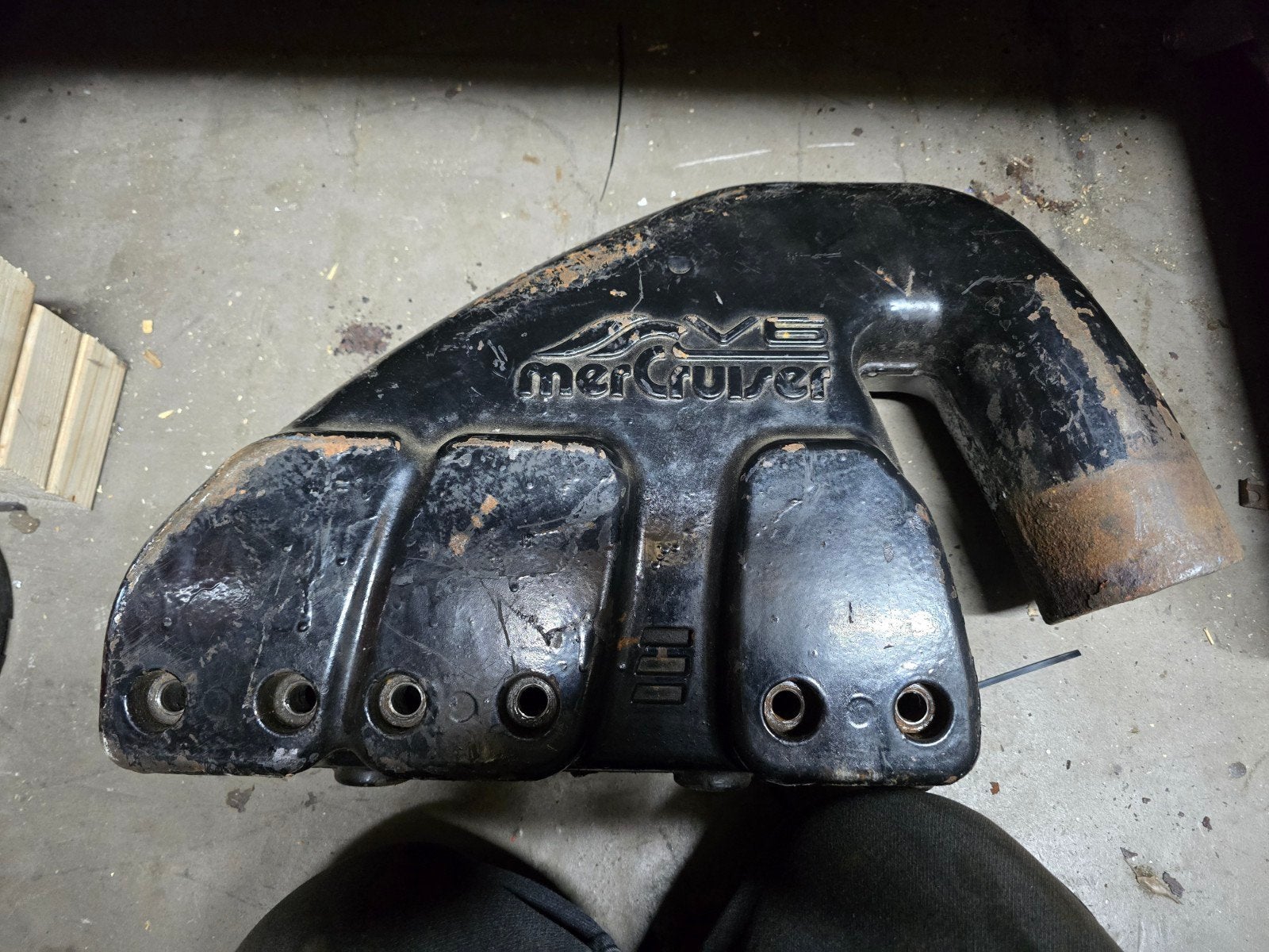 mercruiser 4.3 vortec spruitstukkem, Ophalen, Motor en Techniek