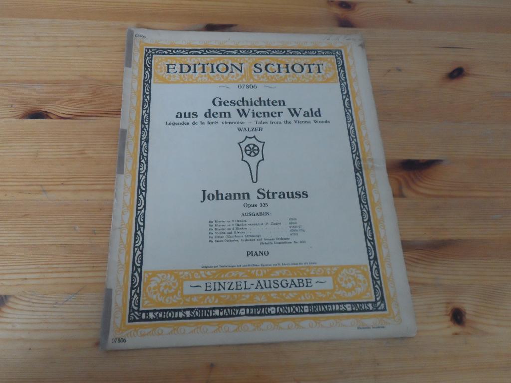 Johann Strauss 3, Gebruikt, Ophalen of Verzenden, Artiest of Componist, Piano