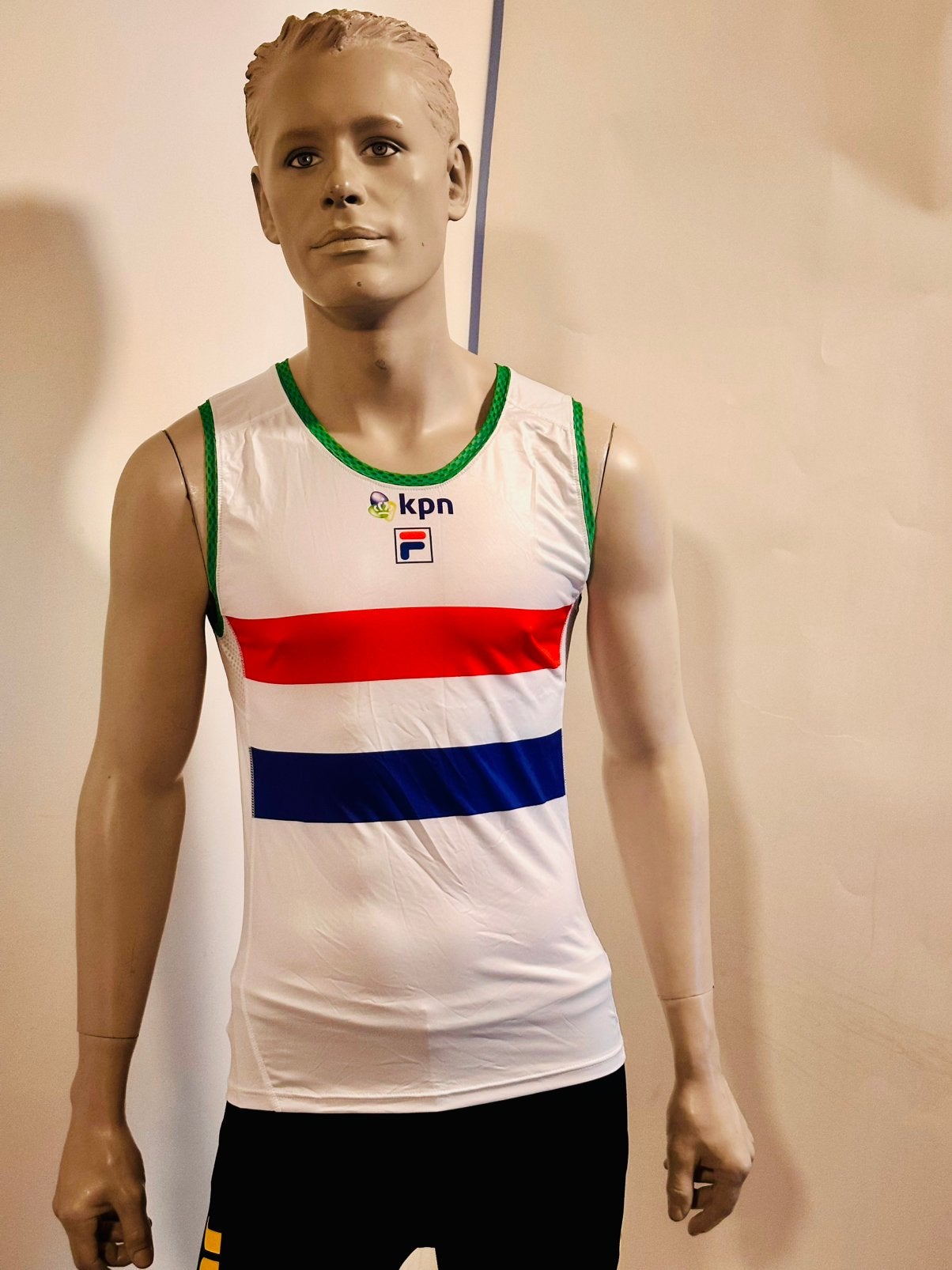 Sportkleding sportshirt singlet mouwloos shirt maat XL Fila, Kleding | Heren, Wit, Maat 56/58 (XL), Ophalen of Verzenden, Zo goed als nieuw