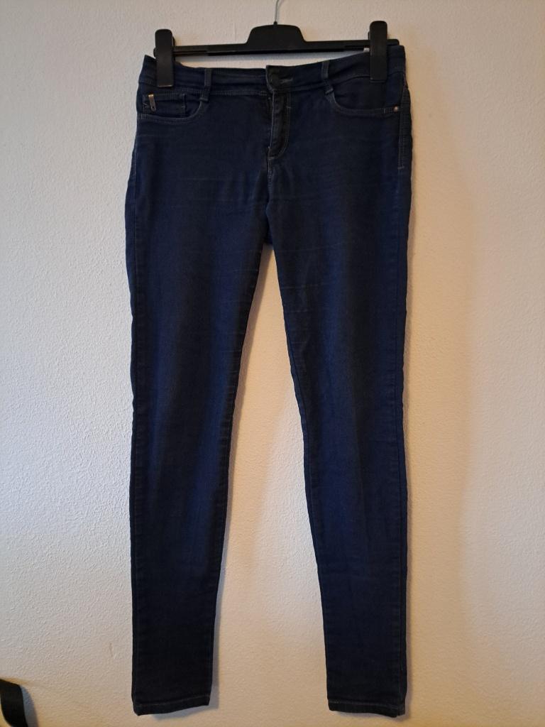 blauwe pimkie spijkerbroek maat 36, Blauw, Ophalen of Verzenden, Zo goed als nieuw, Pimkie