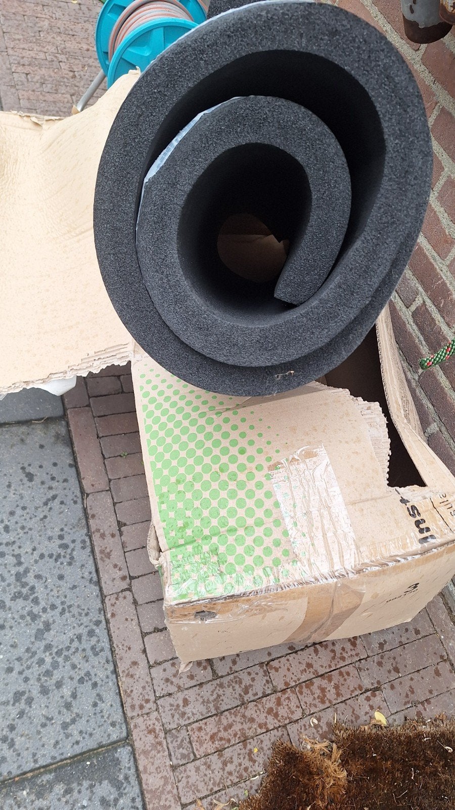 Armaflex 35mm zelfklevend 195x100cm (mi 40x15cm op hoek), Overige materialen, Nieuw, Minder dan 5 m², Ophalen