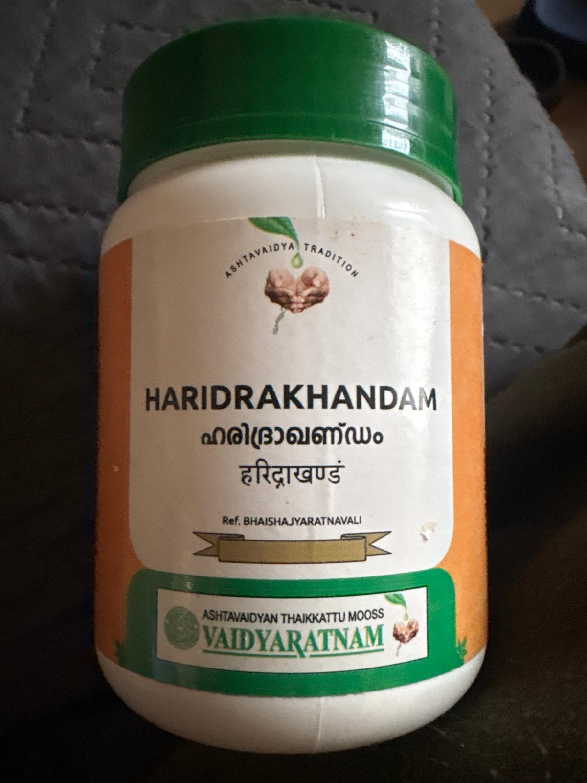 4 potten Haridrakhandam Ayurvedisch Poeder 100g, Sport en Fitness, Ophalen of Verzenden, Nieuw, Poeder of Drank