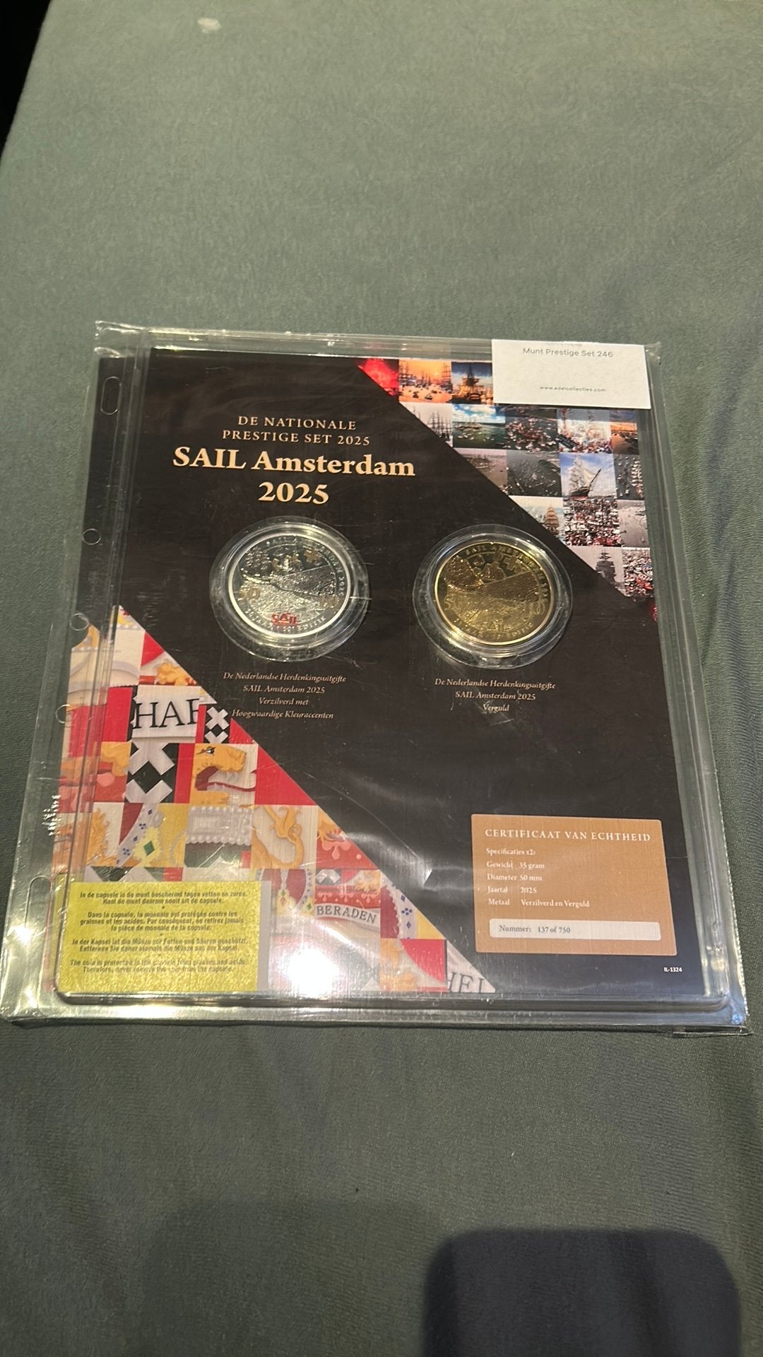 Sail Amsterdan 2025, Ophalen of Verzenden, Overige landen, 2 euro