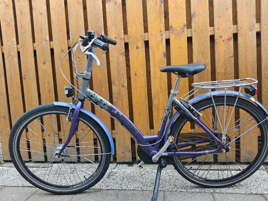 26 inch meisjes/ kleine dames fiets, Ophalen, Gebruikt, Velgrem, Minder dan 47 cm