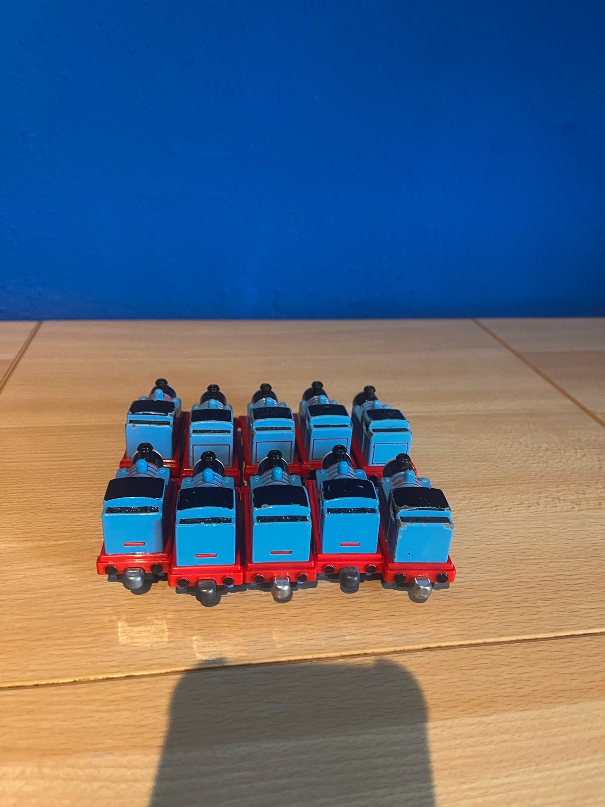 10 thomas de trein treinen ijzer, Ophalen, Gebruikt