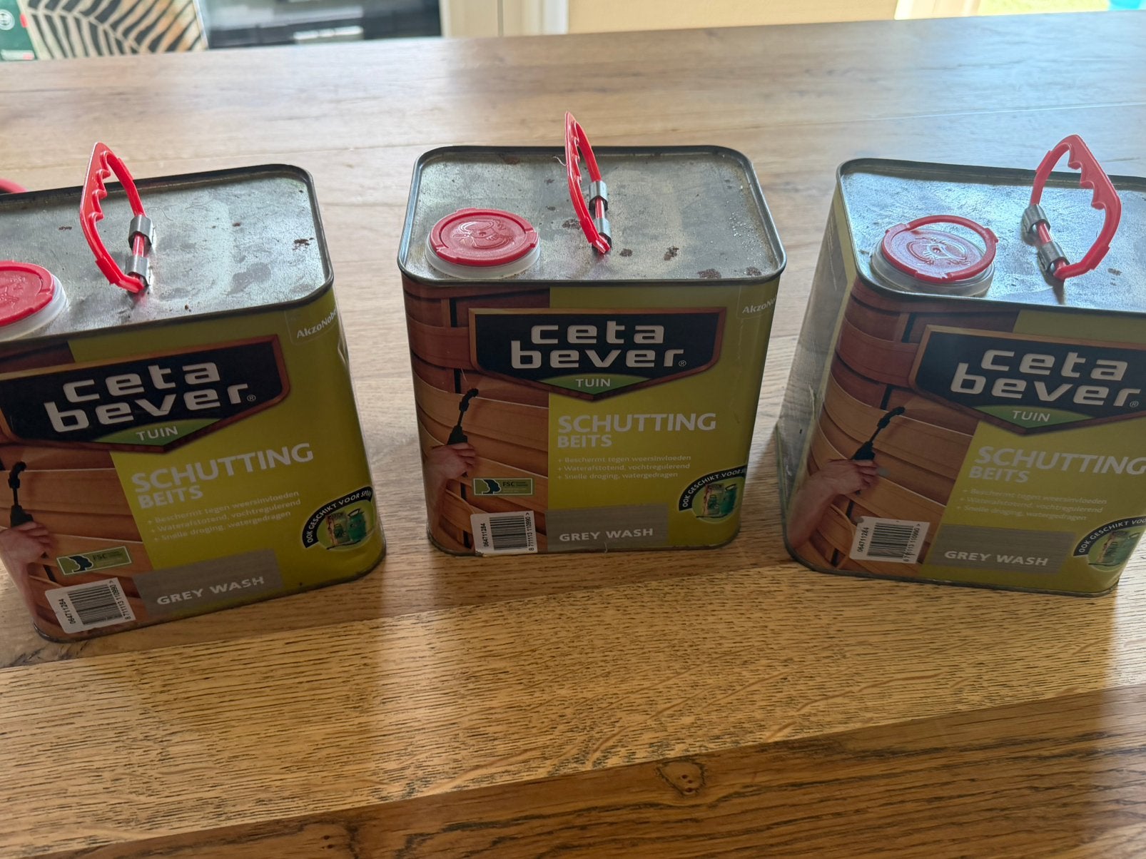 Ceta bever schuttingbeits, Ophalen of Verzenden, Zo goed als nieuw, Beits