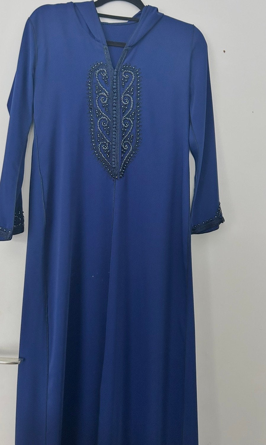 Marokkaanse djelaba jalaba meisje leeftijd 14/15 jaar, Blauw, Nieuw, Ophalen of Verzenden, Maat 34 (XS) of kleiner