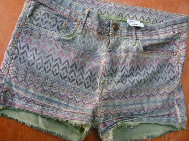 Korte broek jeans H&M maat 38 M, Maat 38/40 (M), H&M, Overige kleuren, Kort